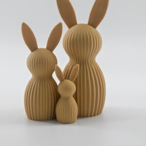 Famille Lapin de Pâques – Figurine Décorative