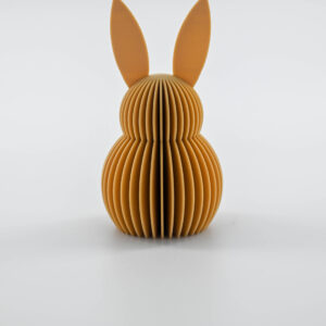 Jeune Lapin de Pâques alvéolé – Figurine Décorative