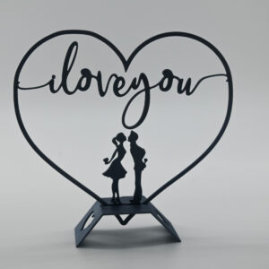 Amour – Line Art – Cœur & Couple